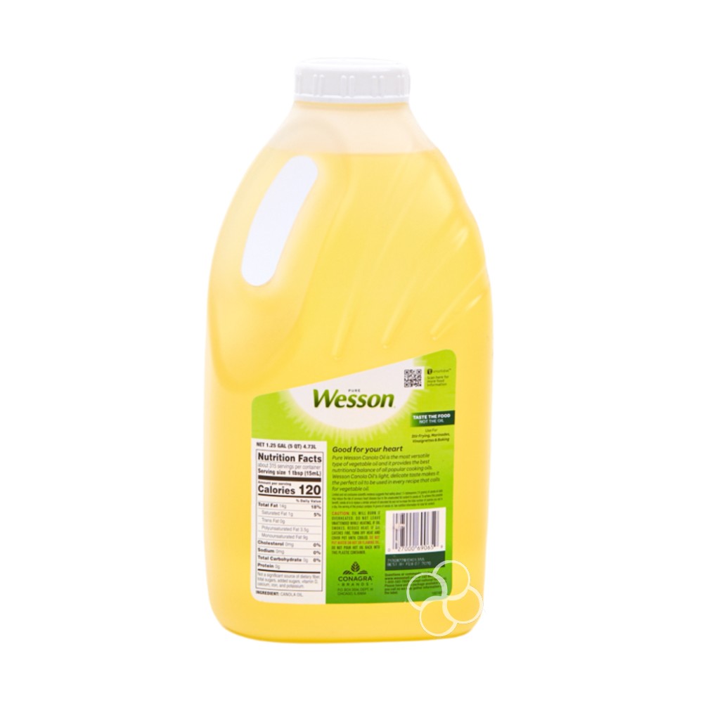 Wesson Canola Oil 4.73L