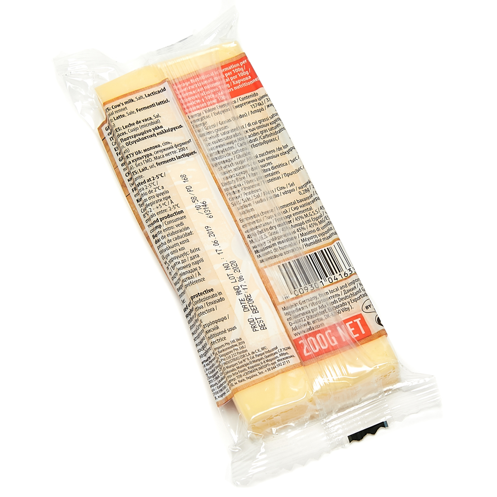 Arla Natural Emmental Cheese 200g