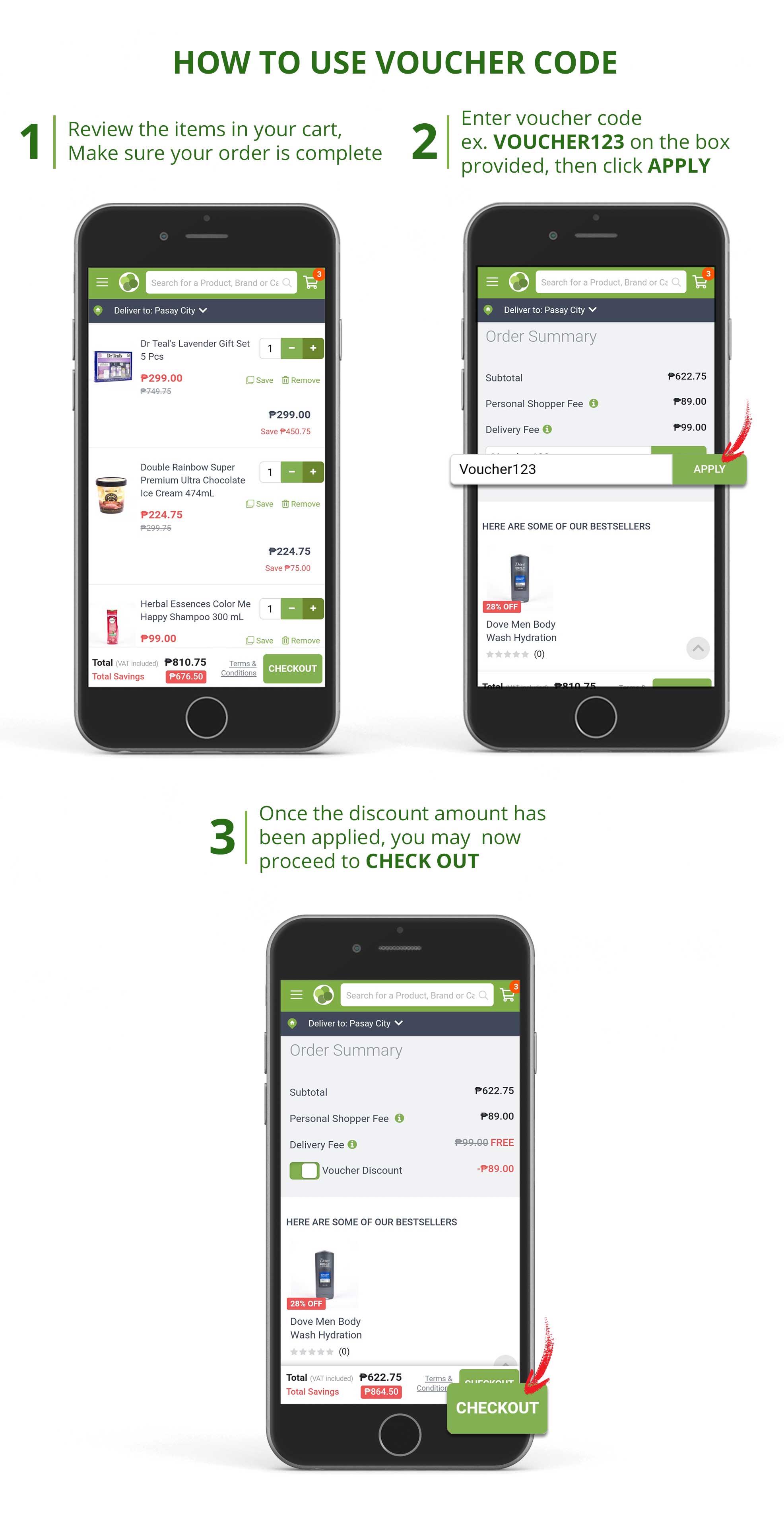 SCS Exclusive Online Vouchers